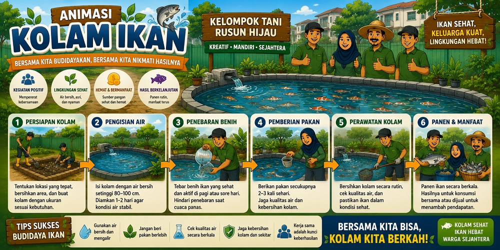 Foto Unit Kolam Bioflok Ikan Lele Nila
